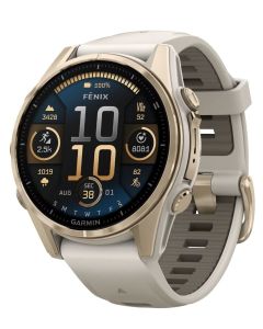 Garmin Fenix 8 AMOLED, titaani silikoni