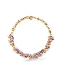 GUESS Kaulakoru Teräs 45cm Ametisti  JUBN03200JWYGAMT/U