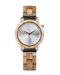 Aarni Saga Saarni 34mm hopea taululla edestä