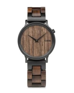 Aarni Leon Pähkinäpuu 41mm edestä