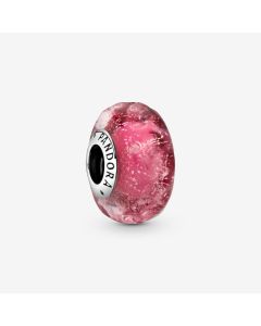 Pandora Wavy Pink murano-hela 798872C00