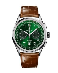 Breitling Premier B01 Chronograph AB0145371L1P1 edestä