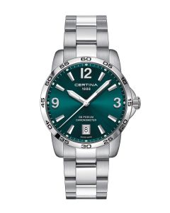 Certina DS Podium 40mm vihreä edestä