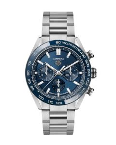 TAG Heuer Carrera Chronograph -sininen edestä