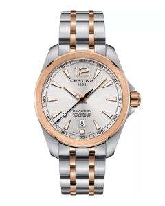 Certina DS Action hopea edestä