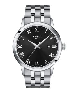 Tissot Classic Dream 42mm musta edestä