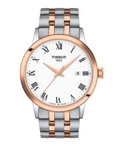Tissot Classic Dream 42mm valkoinen edestä