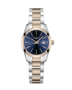 Longines Conquest Classic 29,5mm sininen edestä