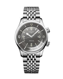 Longines Legend Diver 39mm harmaa edestä