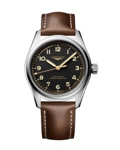 Longines Spirit Pilot L38094532 edestä