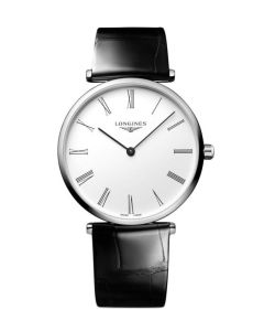 La Grande Classique de Longines 38mm valkoinen edestä