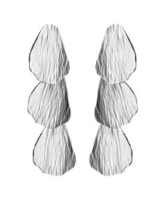 Lumoava Yölento korvakorut L54218510000. Nämä näyttävät korvakorut ovat hopeaa ja niiden koko on 18x59mm.