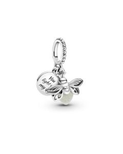 Pandora Pimeässä loistava tulikärpänen -riipushela 799352C01