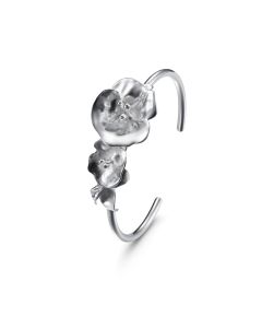 Kalevala Kesäyön Ruusu Hopea Rannekoru 