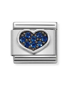 Nomination Blue Heart 330323/08