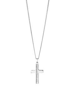 Lumoava hopeinen risti 42/45cm 506200000