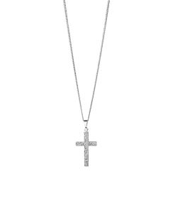 Lumoava hopeinen risti 42/45cm 507100000