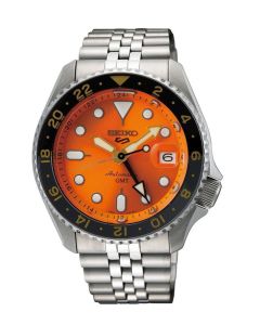 Seiko 5 Sports SKX Series GMT SSK005K1 edestä