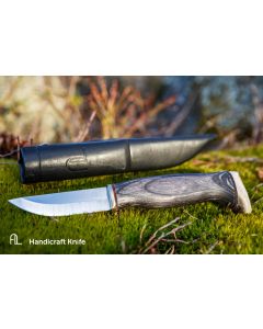 Arctic Legend Handicraft Knife Black Handle 6430067641009