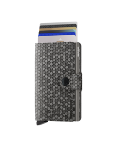 Secrid Miniwallet Hexagon Grey MHe-Grey