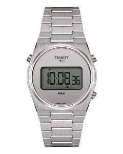Tissot PRX Digital 35mm harmaa edestä