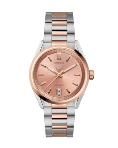 TAG Heuer Carrera Date -roosa edestä