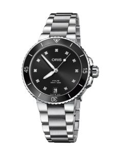 Oris Aquis Date Diamonds 36,5mm - edestä
