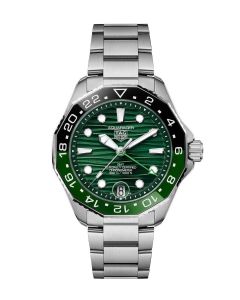 TAG Heuer Aquaracer Professional 300 GMT -vihreä edestä