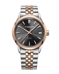 Raymond Weil Freelancer 40mm musta edestä