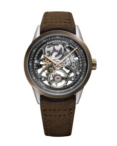 Raymond Weil Freelancer 42mm skeleton edestä