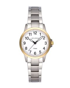 Leijona Classic Ruokolahti Titaani bicolor naisten rannekello