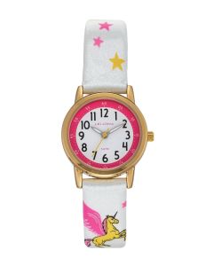 Leijona Unicorn Yellow lasten rannekello