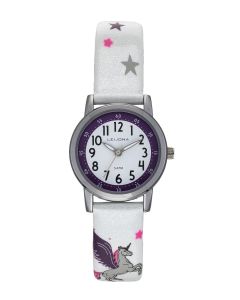 Leijona Unicorn Purple 5323-889 lasten rannekello