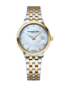 Raymond Weil Toccata Classic 29mm helmiäinen edestä