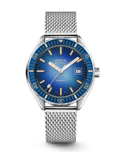 DOXA SUB 200 II Caribbean 7951020110 gradient sininen mesh-ranneke
