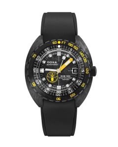 DOXA SUB 300 Carbon Aqua Lung US Divers Sharkhunter - edestä
