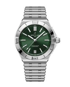 Breitling Chronomat B31 Automatic AB3114101L1A1 vihreä kellotaulu