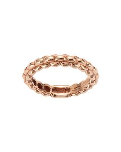 FOPE Eka 18k ruusukultainen sormus AN730