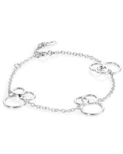 Efva Attling Bubbles rannekoru hopeaa. Rannekorun pituus on säädettävissä 16-19cm. 