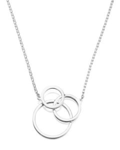 Efva Attling Bubbles kaulakoru hopeaa säädettävällä ketjun pituudella 42/45cm. 