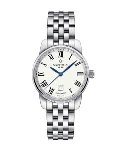 Certina DS Podium 29mm valkoinen edestä