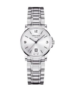 Certina DS Caimano Lady C0172101103700 hopea kellotaulu