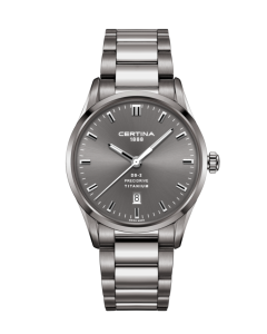 Certina DS-2 40mm harmaa edestä