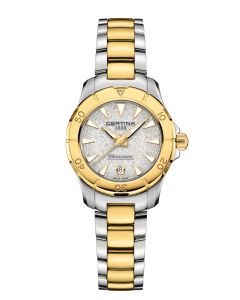 Certina DS Action Lady 29mm hopea edestä