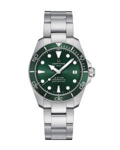 Certina DS Action Diver Powermatic 80 ⌀38mm vihreä edestä