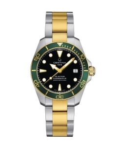 Certina DS Action Diver Powermatic 80 musta edestä