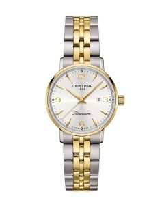 Certina DS Caimano Titanium Lady C0352105503702 hopea kellotaulu