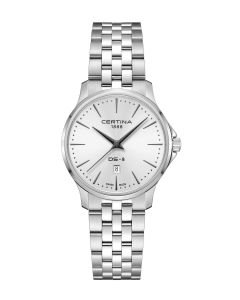 Certina DS-8 Lady 31mm hopea edestä