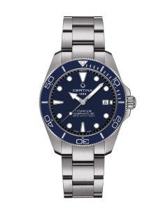 Certina DS Action Diver Powermatic edestä