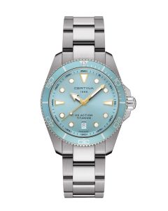 Certina DS Action 40mm vaaleansininen edestä